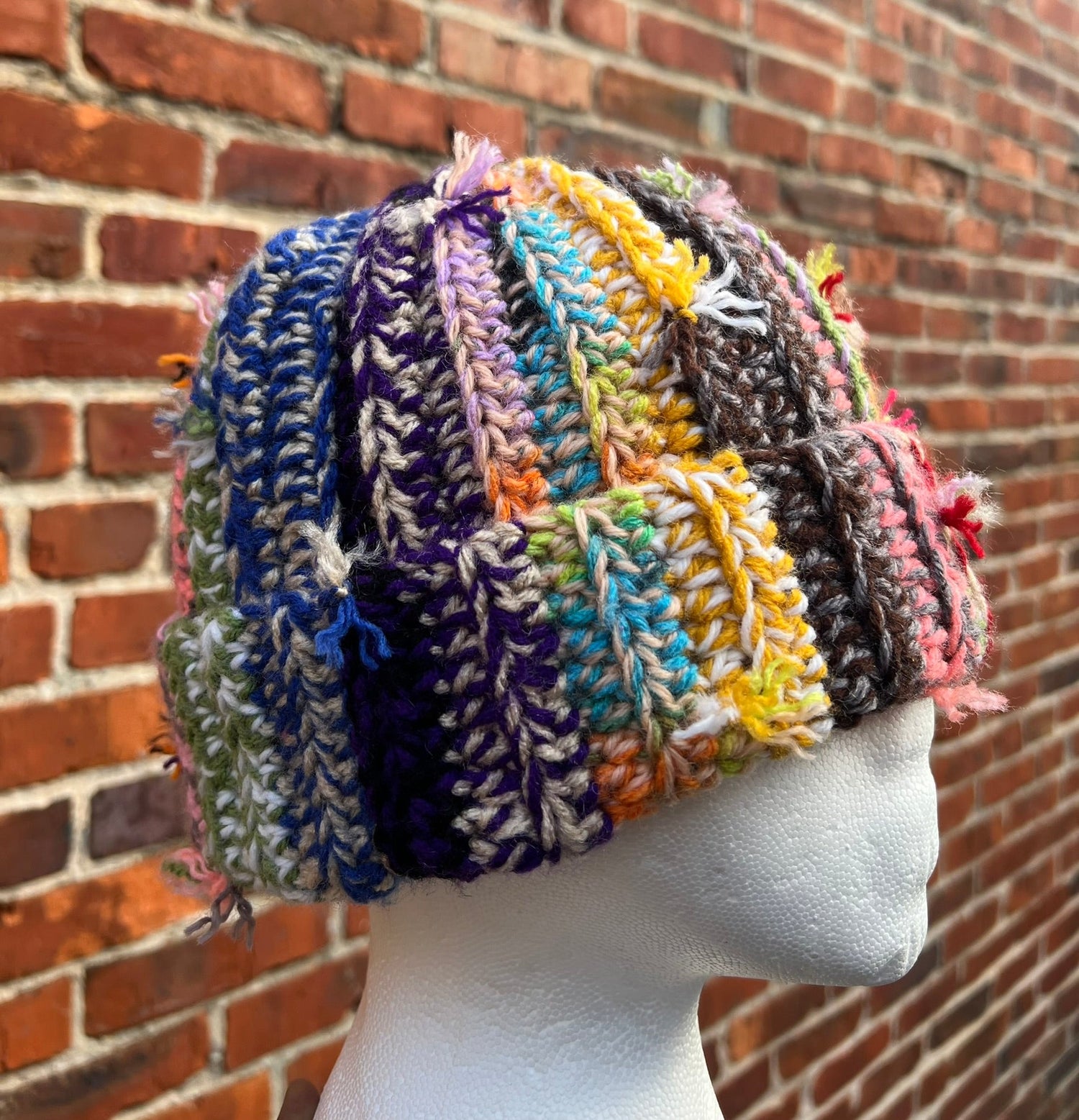 Crochet Scrap Hats