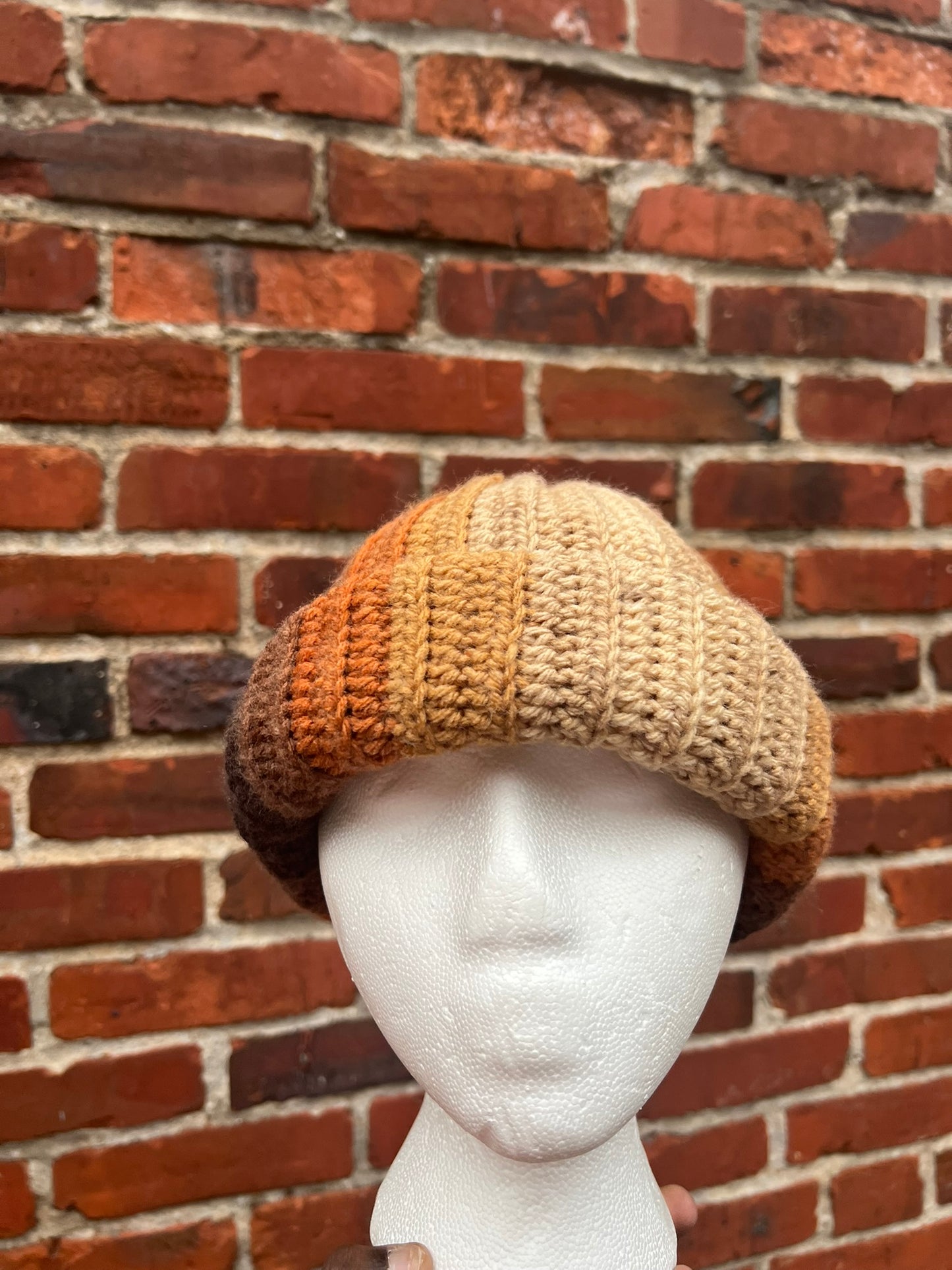 Latte Ribbed Beanie